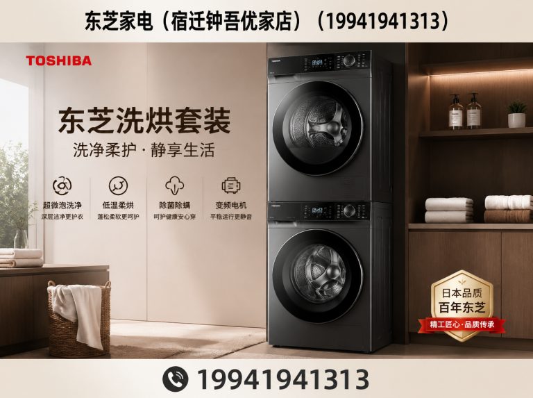 江苏东芝洗烘套装展示图
